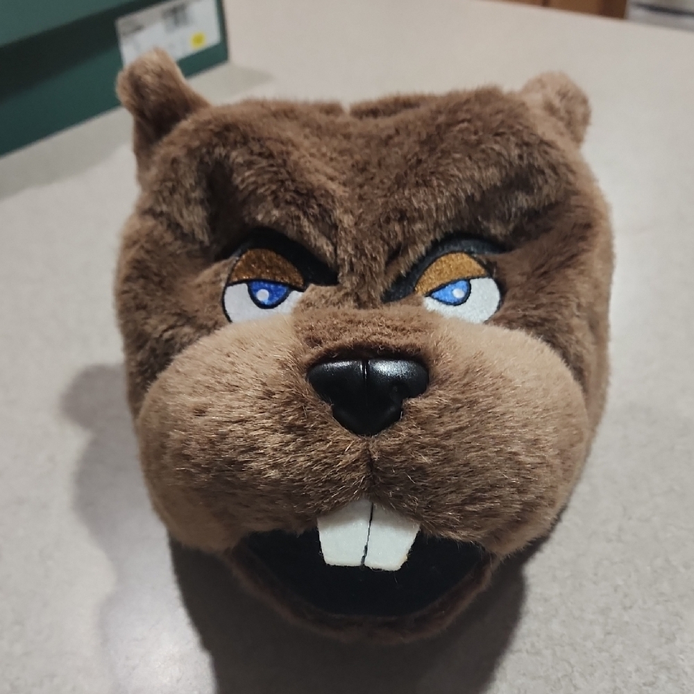 Brown Plush Animal Hat